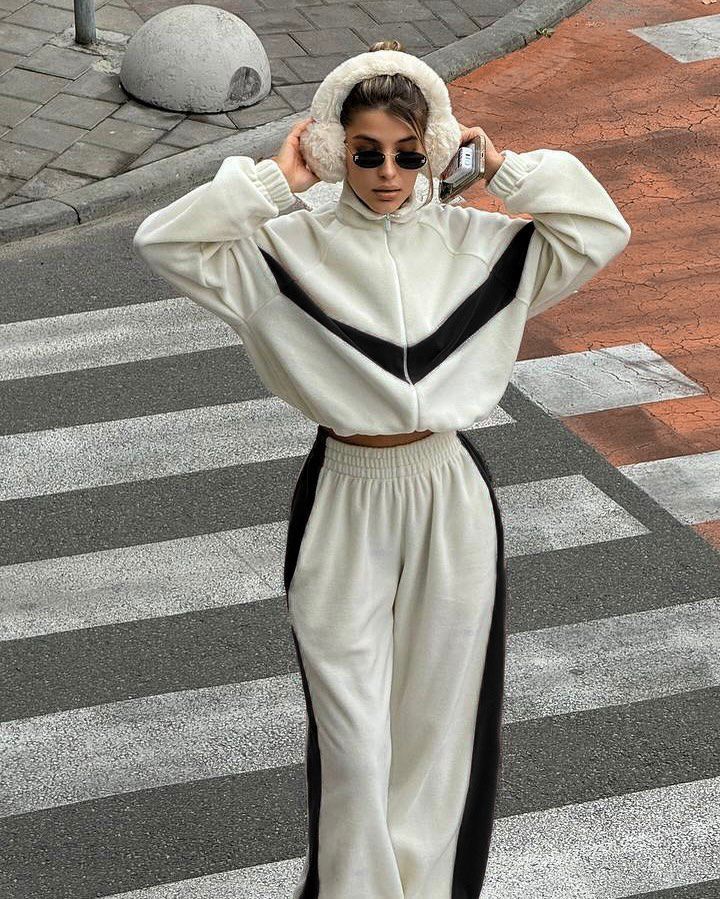 Sweatshirt tracksuit cotton (hoodie + pants)